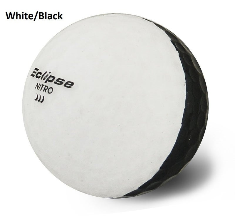 Nitro Eclipse Golf Balls, White/Black 12 Pack - Image 4
